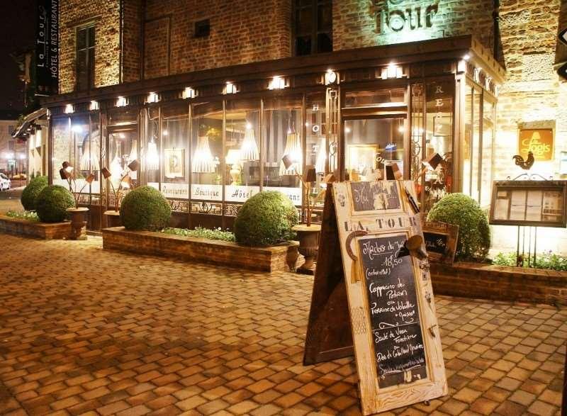 Hotel De La Tour Châtillon-sur-Chalaronne Restaurang bild