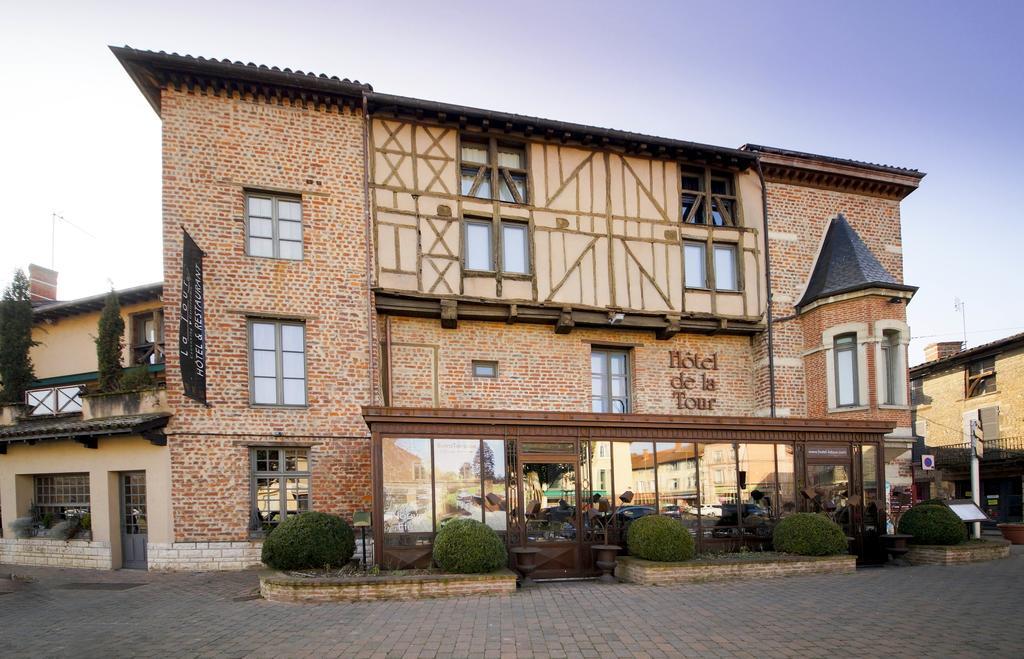 Hotel De La Tour Châtillon-sur-Chalaronne Exteriör bild